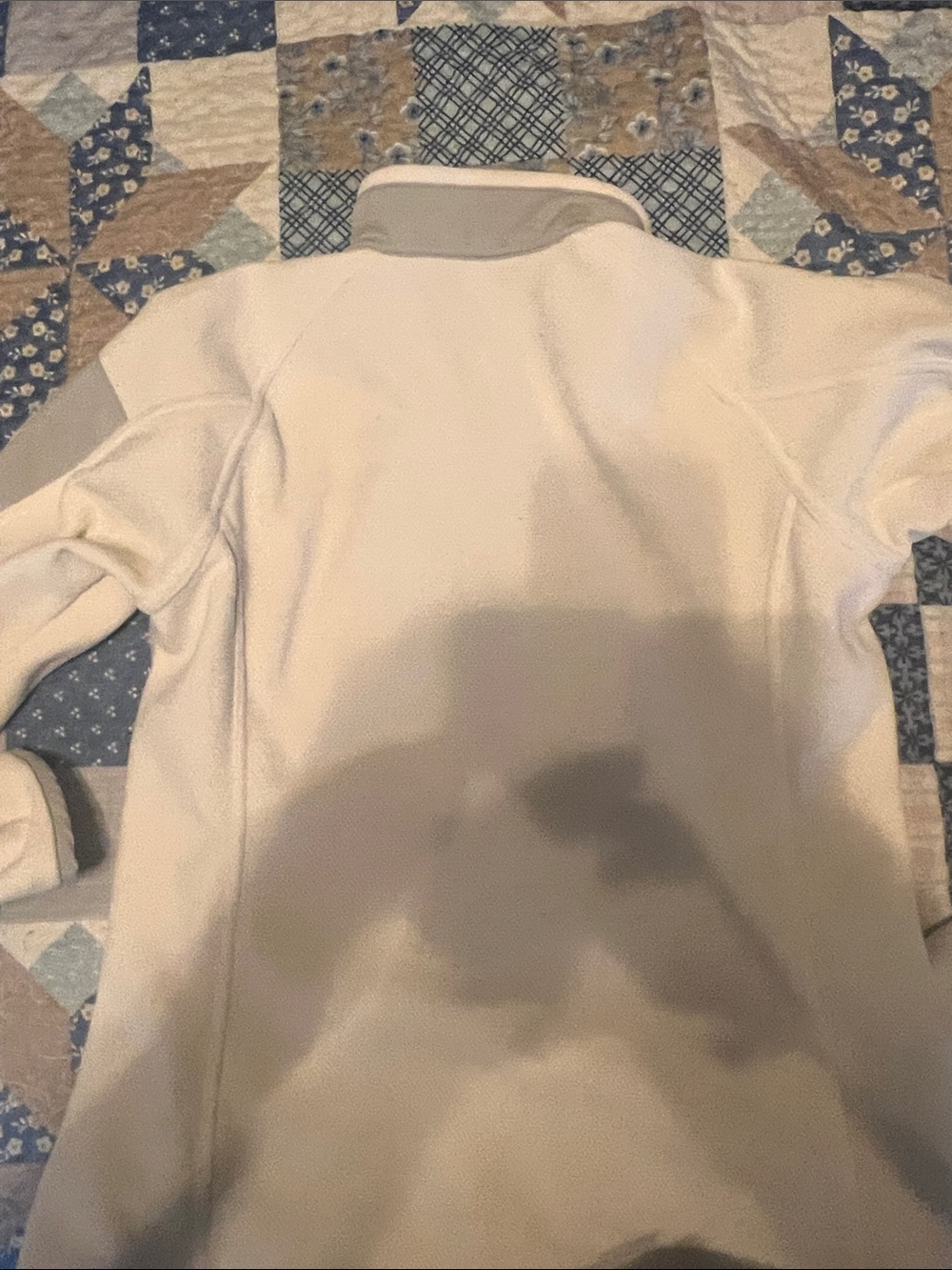 Cream women’s REI Fleece jacket size XL - Picture 5 of 5